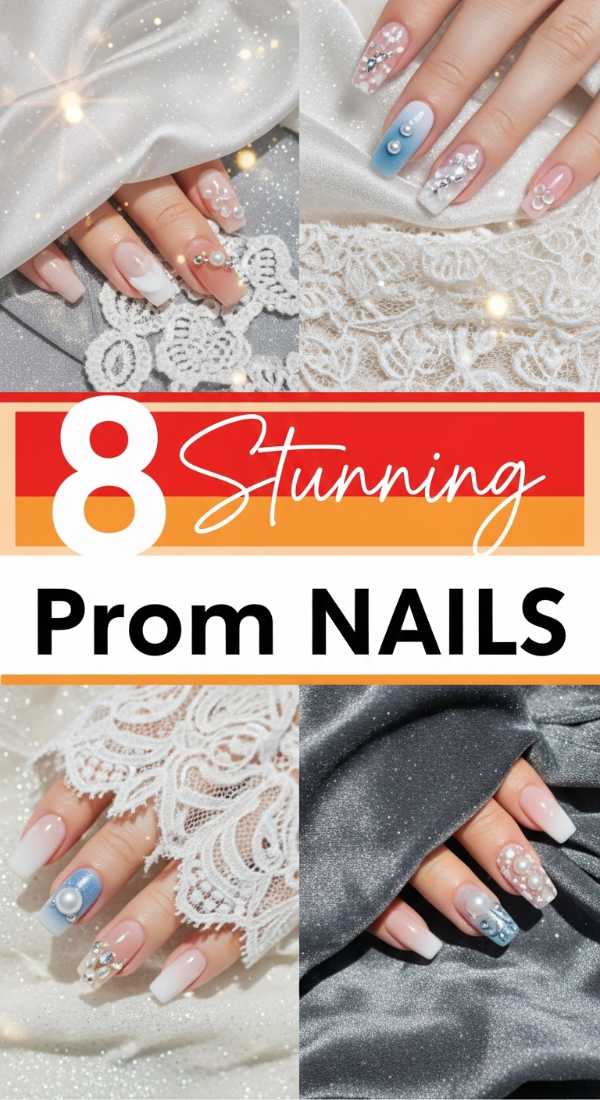 8 Stunning Prom NAILS for Your Big Night