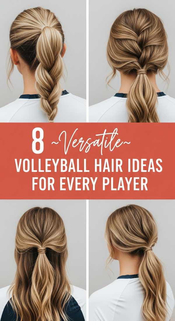 8 Volleyball Hair Ideas for Every Player