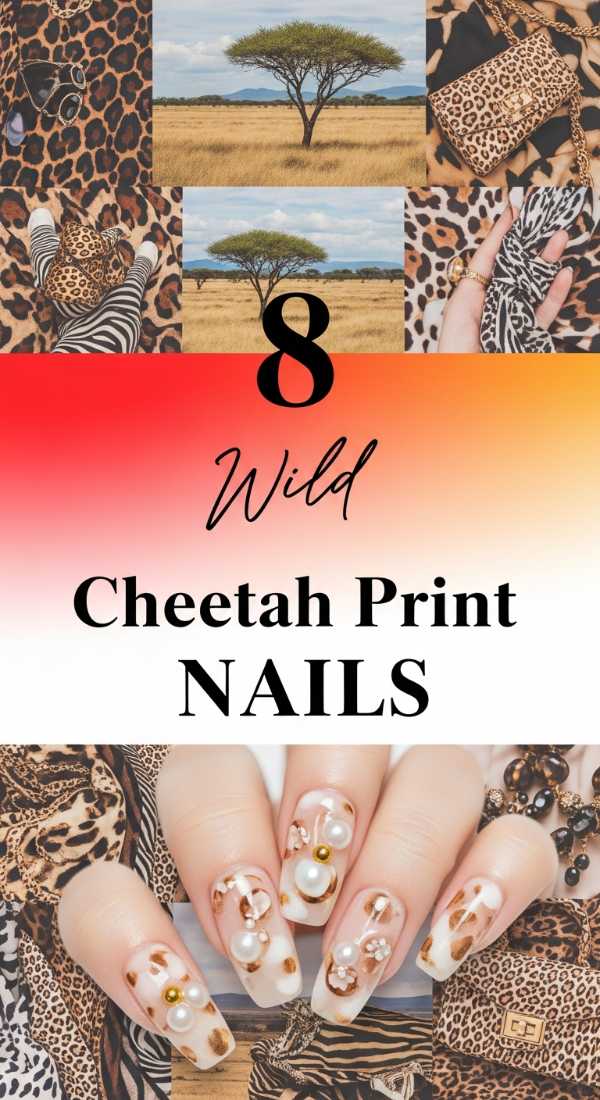 8 Wild Cheetah Print NAILS Ideas