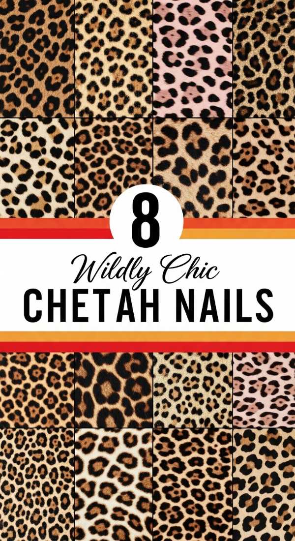 8 Wildly Chic CHEETAH NAILS Designs