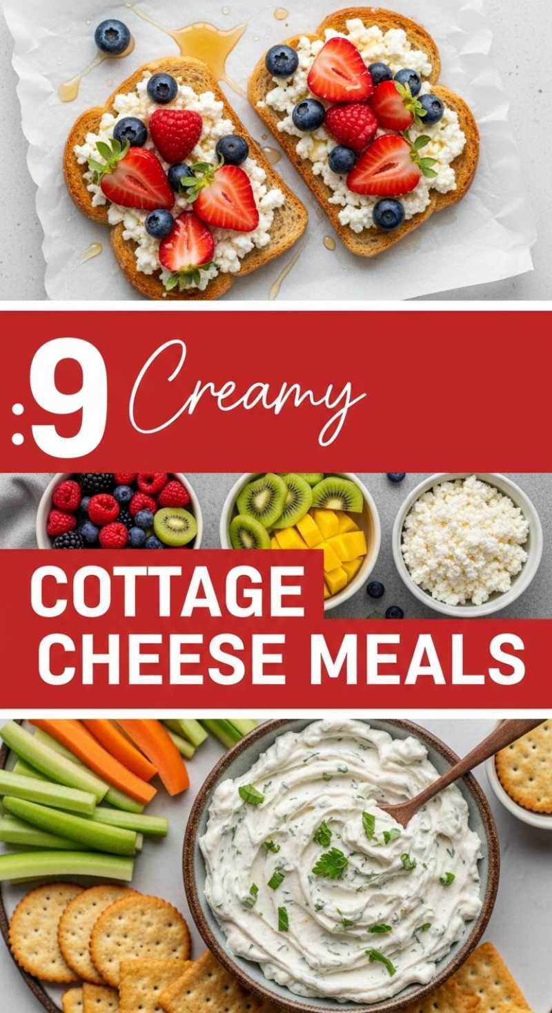 9 Creamy Cottage Cheese Meals