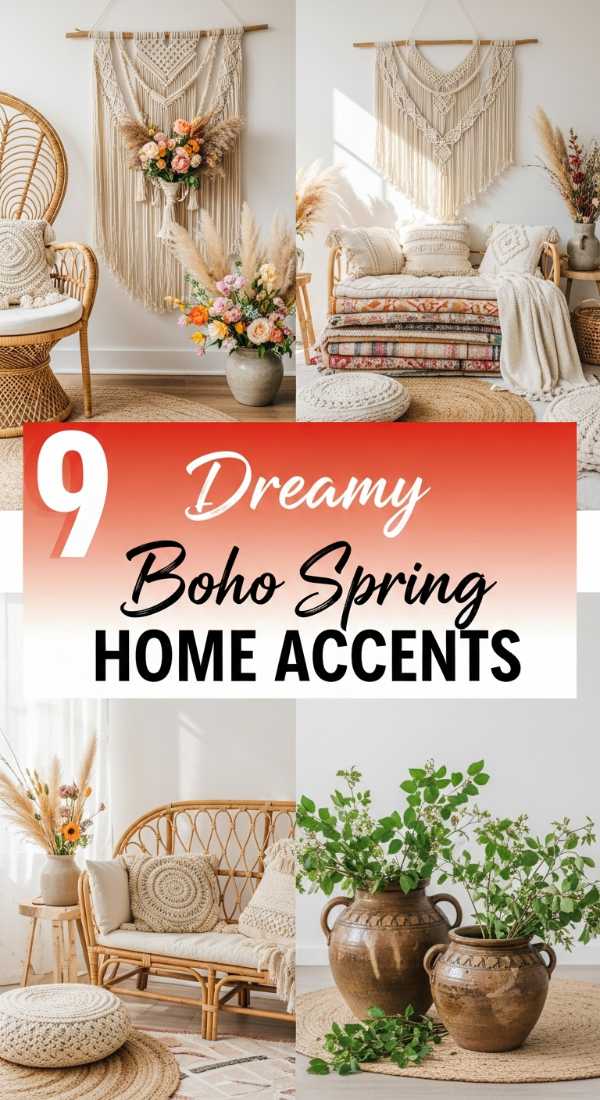 9 Dreamy Boho Spring HOME ACCENTS