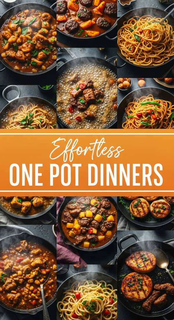 9 Effortless One Pot Dinner Recipes Easy for Cleanup