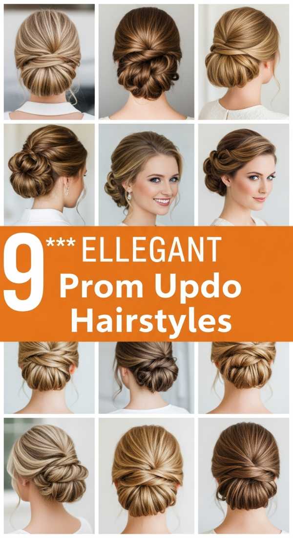 9 Elegant Prom Updo Hairstyles