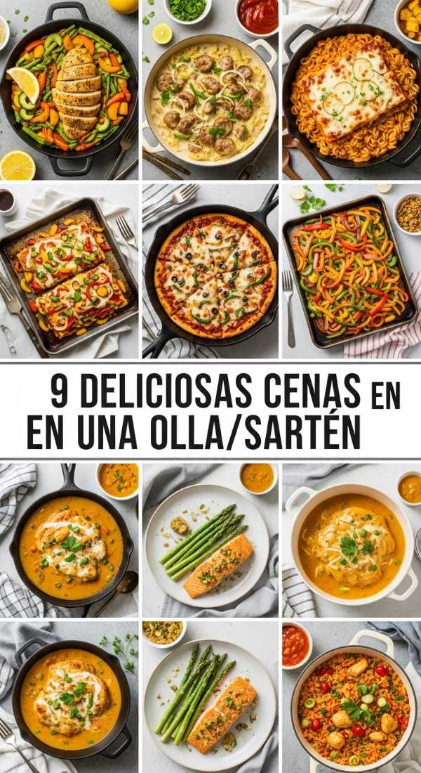 9 Genius One Pot & Pan Dinner Recipes