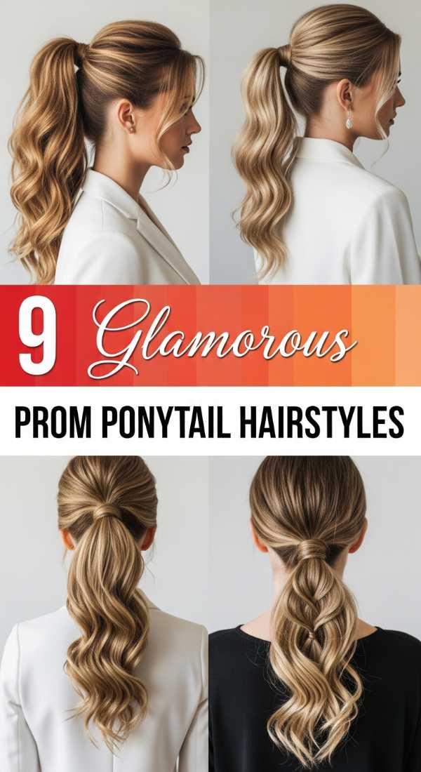 9 Glamorous Prom Ponytail Hairstyles