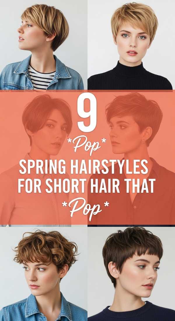 9 Spring Hairstyles for Short Hair That *Pop*