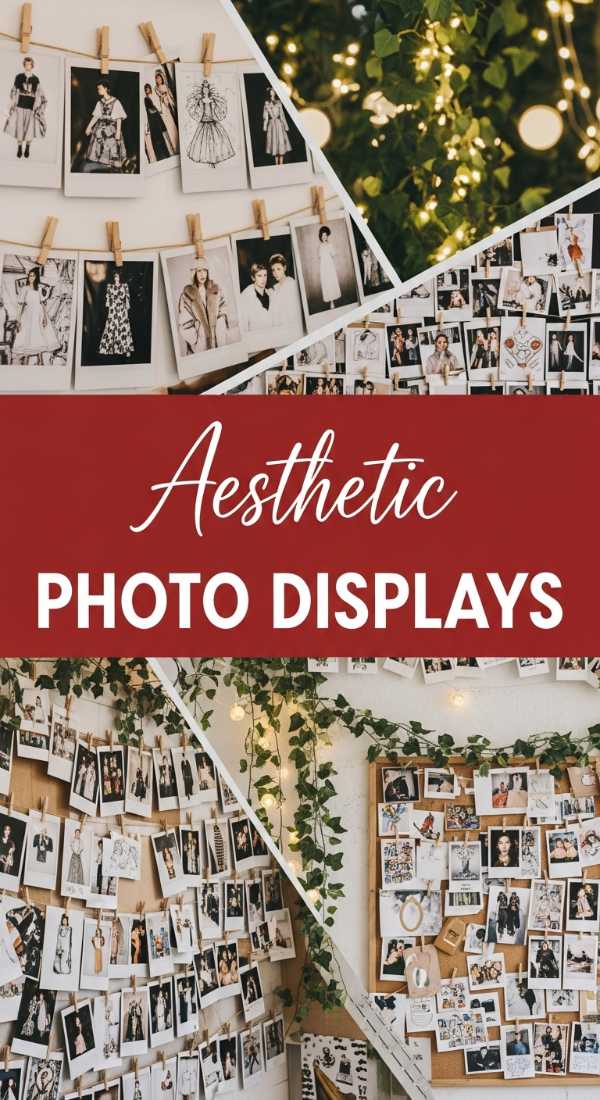 Aesthetic Grad Party Photo Display Ideas