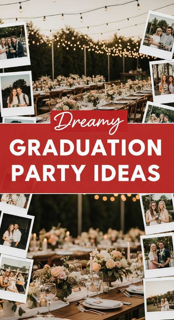 Aesthetic Spring Graduation Party Planning