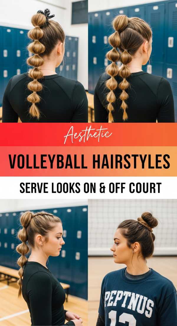 Aesthetic Volleyball Hairstyles: Serve Looks On & Off Court