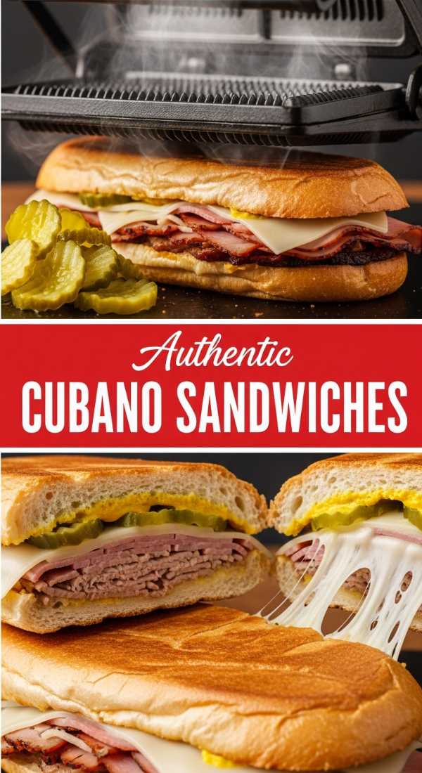 Authentic Toasted Cubano Sandwiches at Home