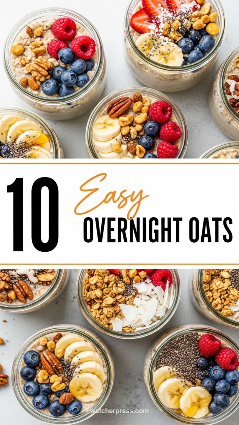 Berry & Nut Loaded Overnight Oats