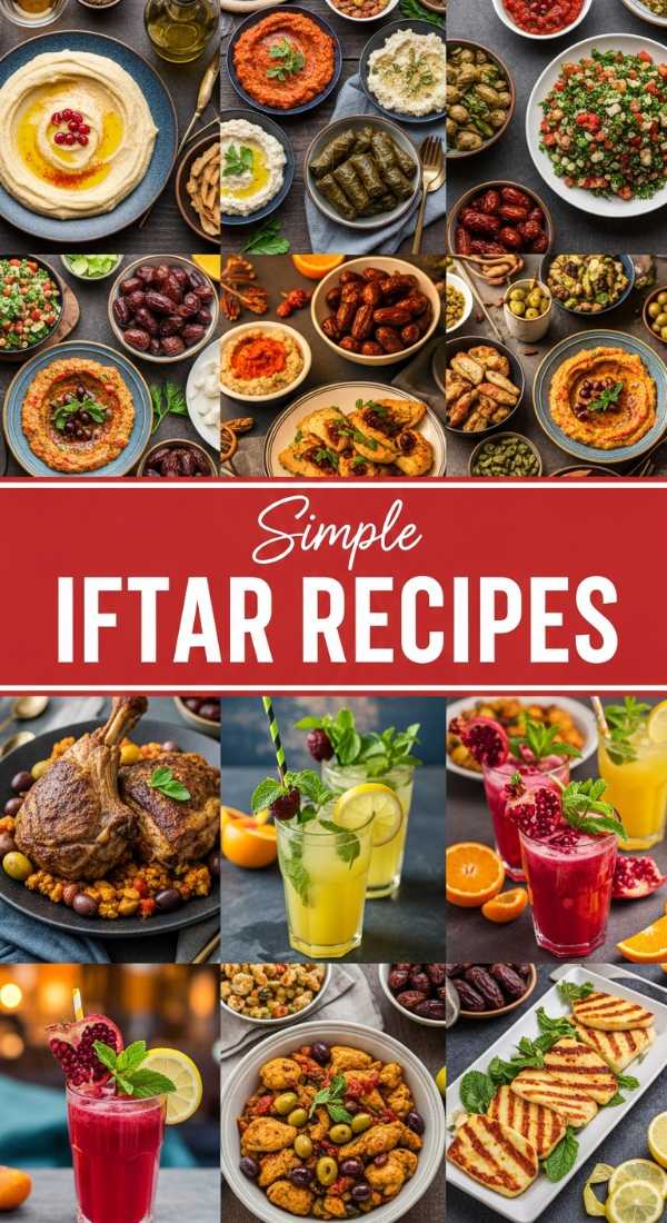Best Simple Iftar Recipes for Ramadan 2026