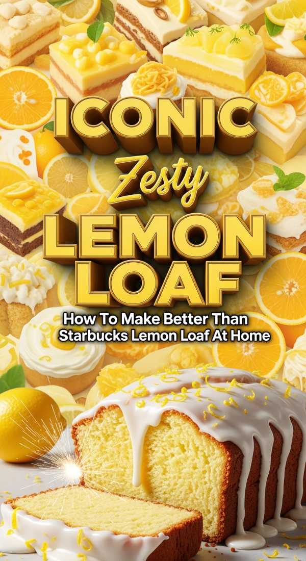 Better Than Starbucks Lemon Loaf Recipe