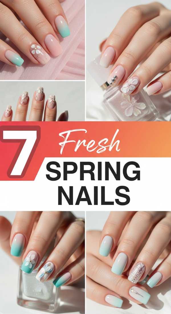 Bloom with Joy: Top 7 Spring Nail Ideas!