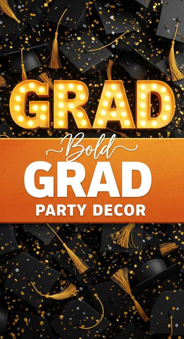 Bold Grad Party Decor Trends for Class of 2026