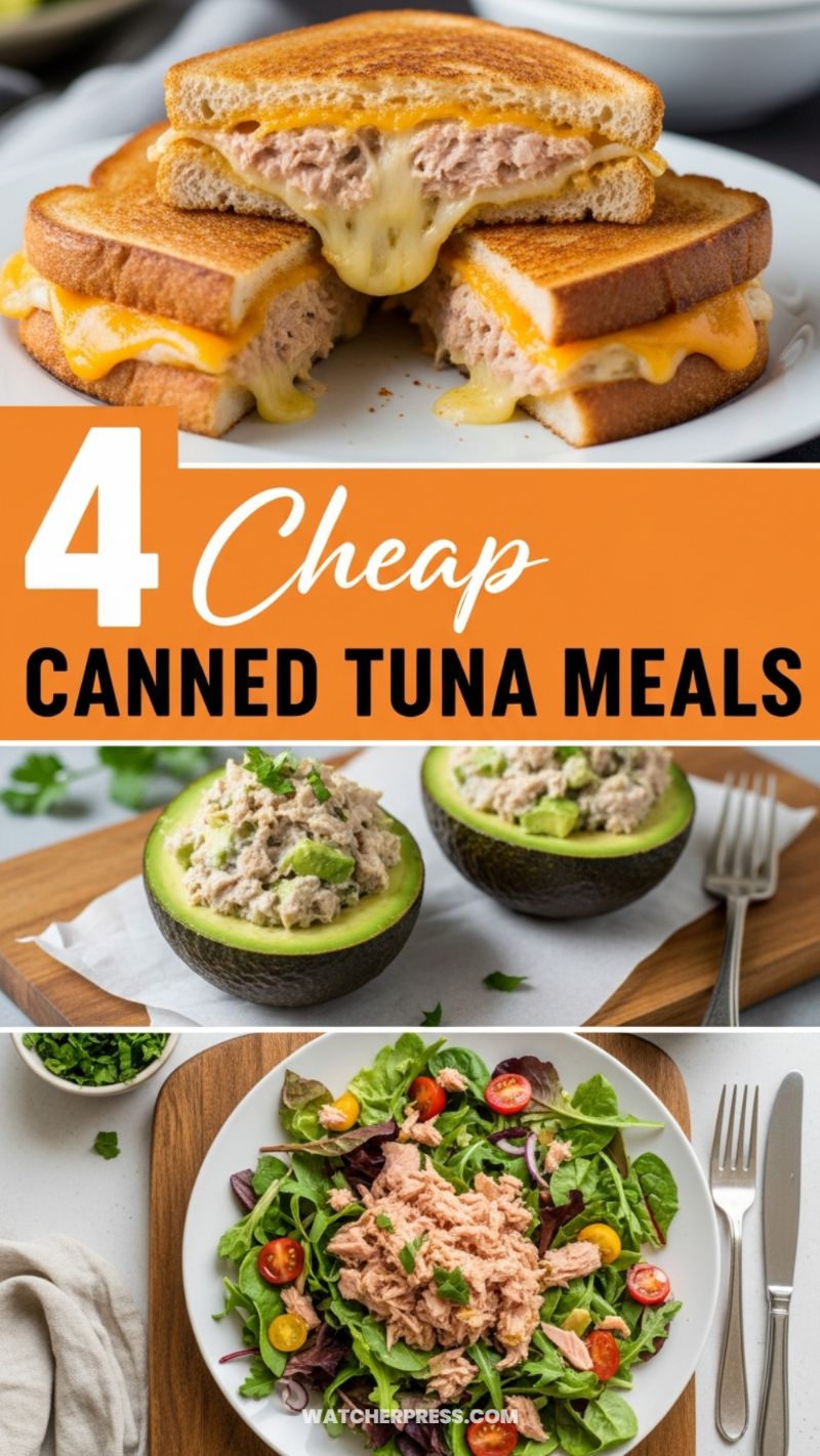 Budget-Friendly Canned Tuna Avocado Boats