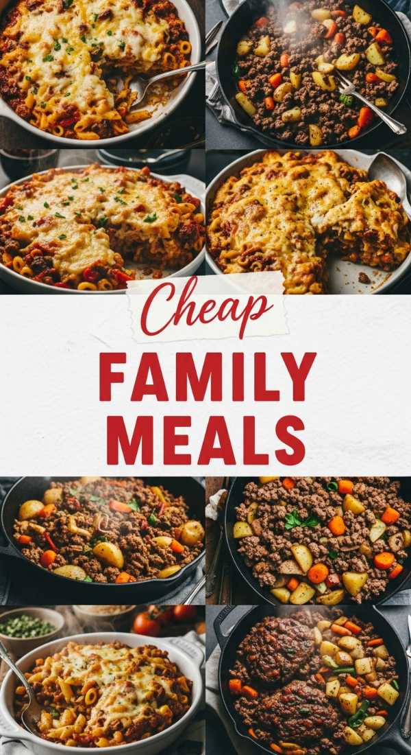 Budget Friendly Family Dinner Ideas