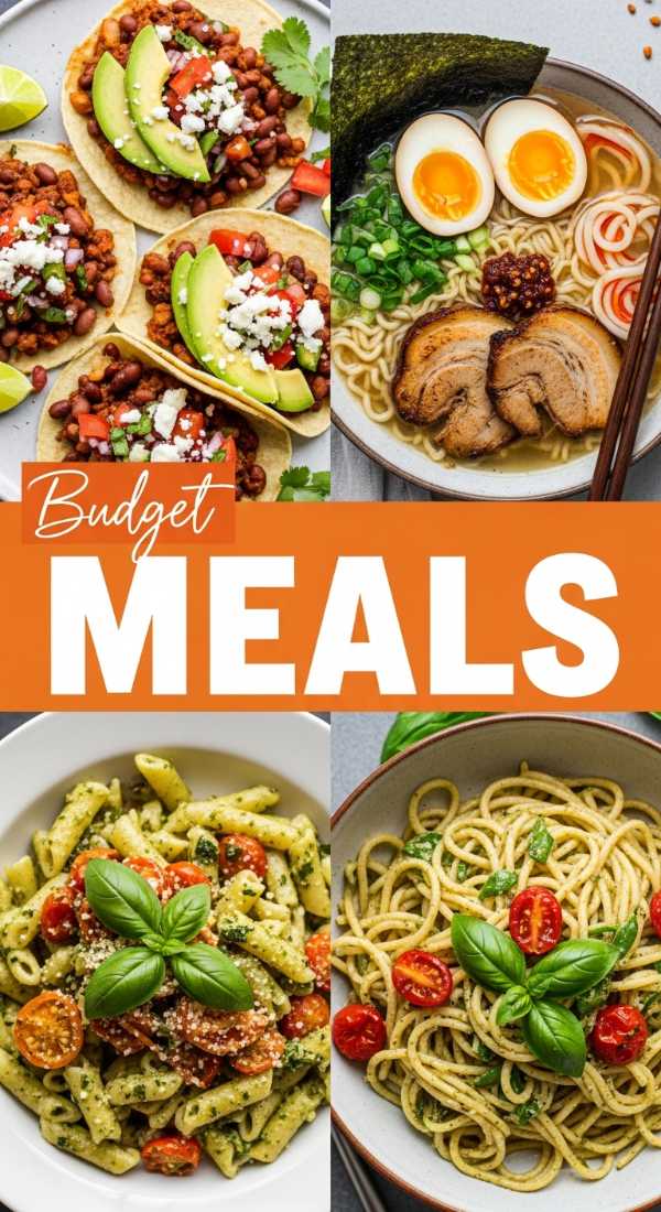 Budget Meal Ideas for Students