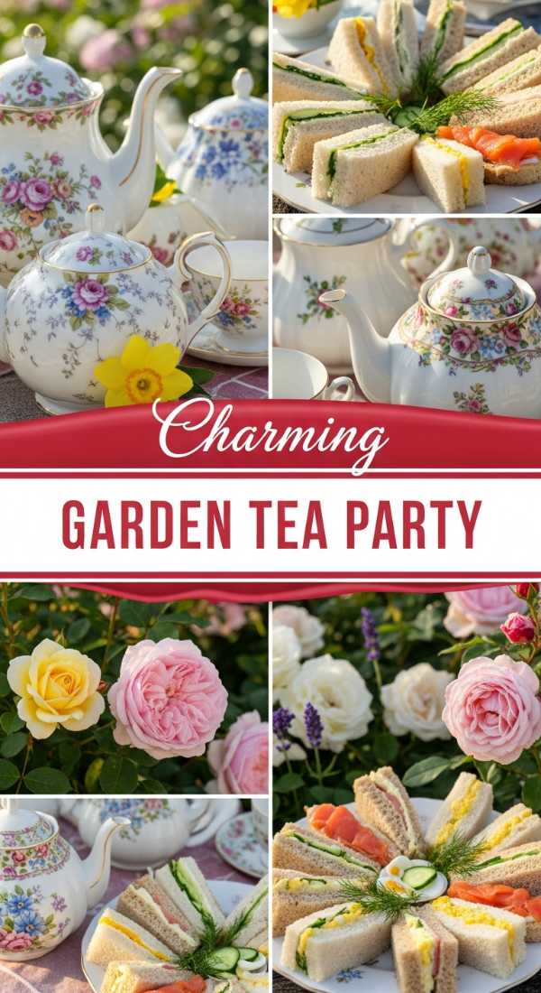 Charming Garden Tea Party Vibe