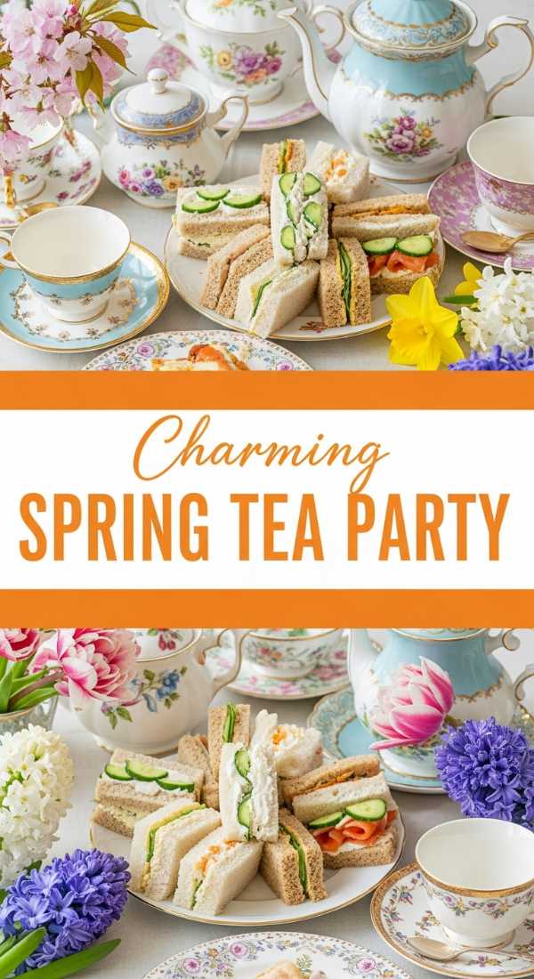 Charming Spring Tea Party Decor