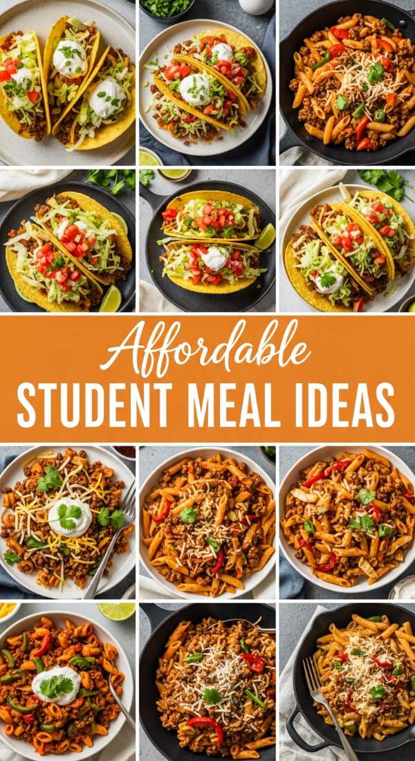 Cheap and Easy Student Meal Ideas