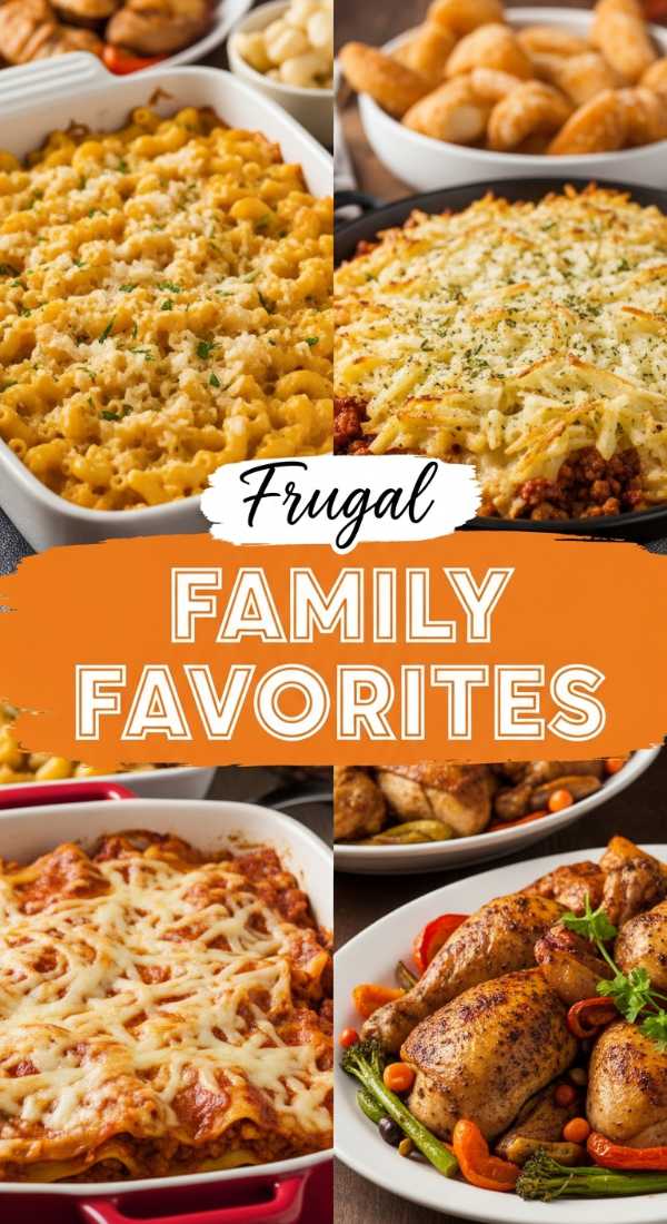 Cheap Easy Meals for Large Families