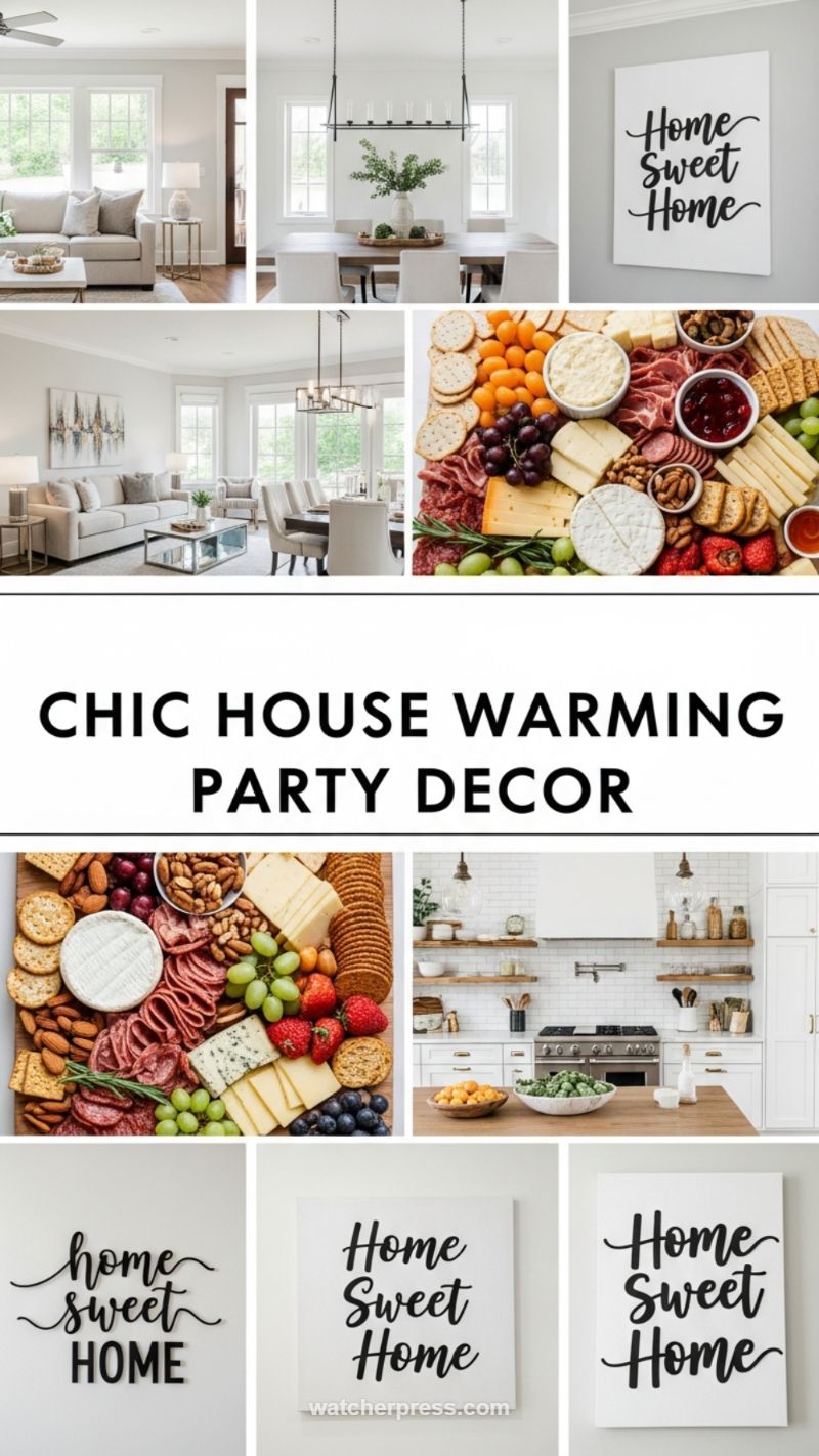 Chic Minimalist Housewarming