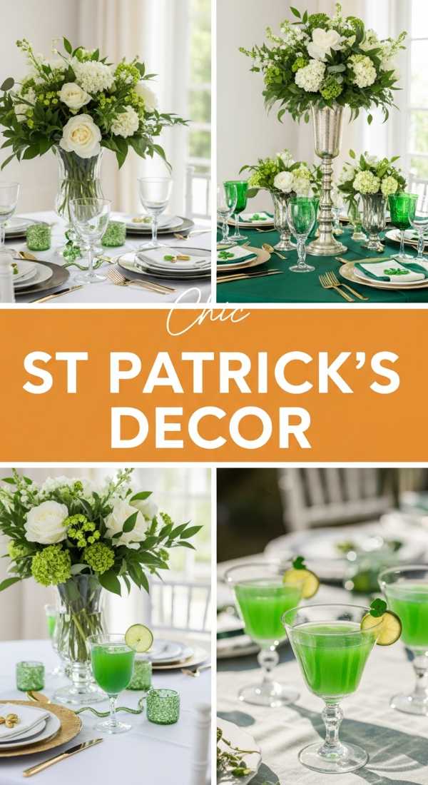 Chic St. Patrick's Day Party Decor Ideas