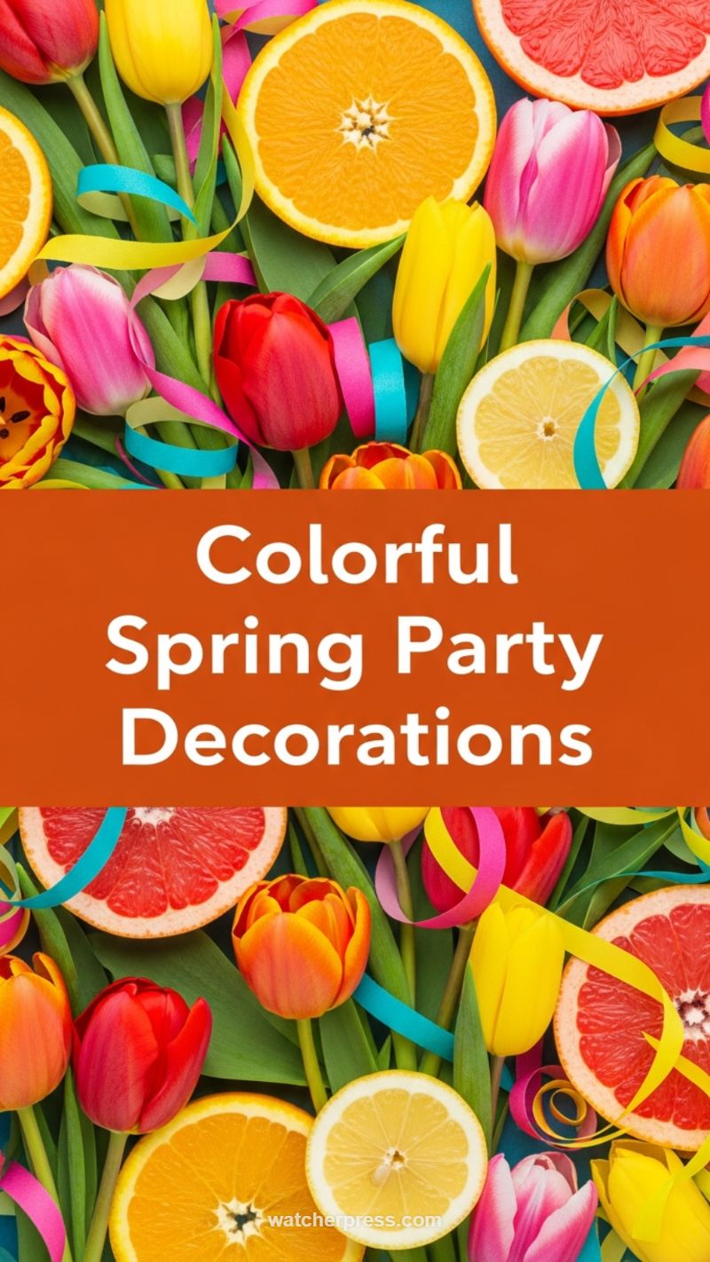 Citrus & Tulips Spring Celebration