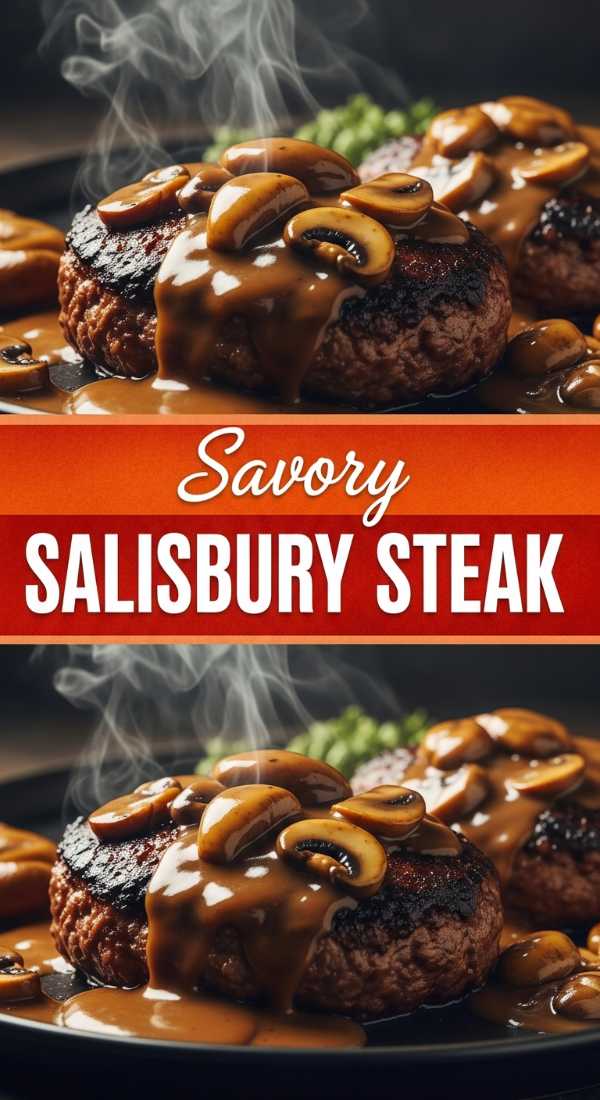 Classic Salisbury Steak Recipe for Family Dinner