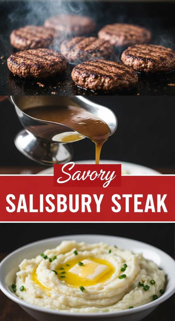 Classic Salisbury Steak with Gravy