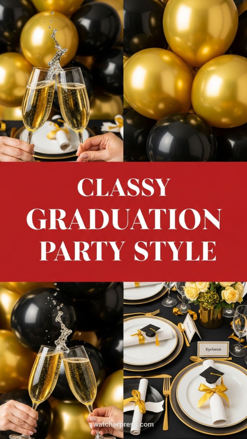 Classy Graduation Party Style