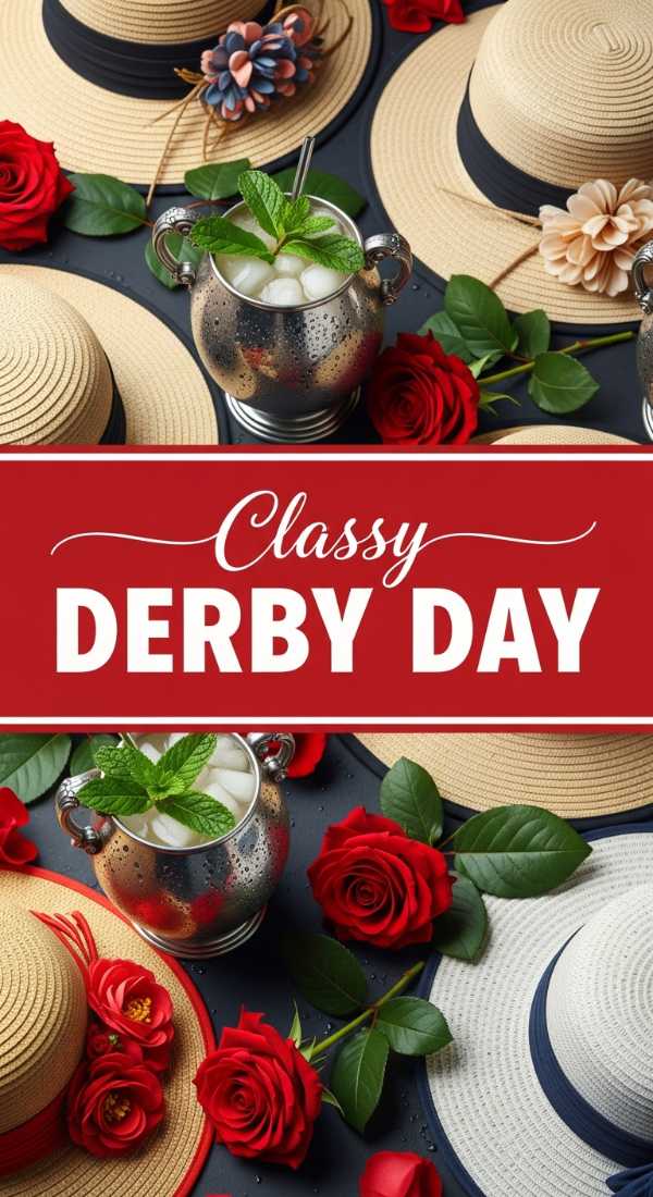 Classy Kentucky Derby Party Decorations