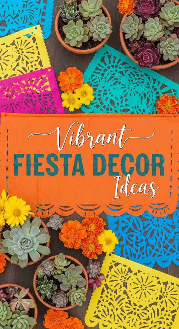 Colorful Mexican Fiesta Party Decor