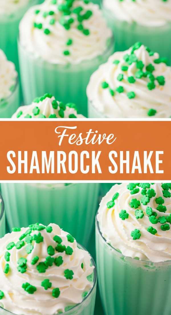 Copycat Shamrock Shake Recipe