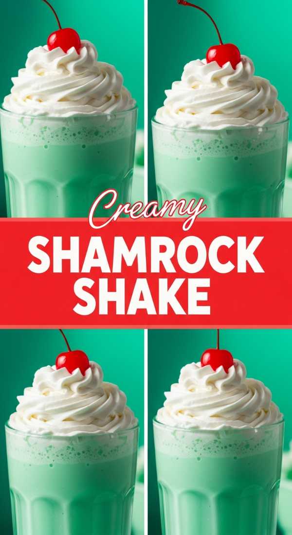 Copycat Shamrock Shake Recipe at Home