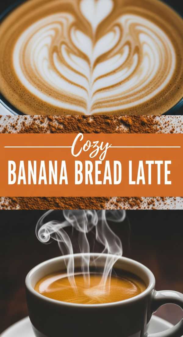 Cozy Banana Bread Latte Recipe