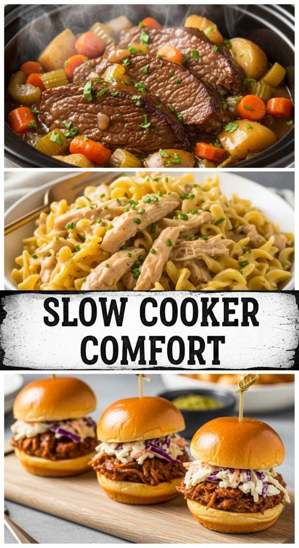 Cozy Nights: 8 Best Crockpot & Slow Cooker Dinner Recipes