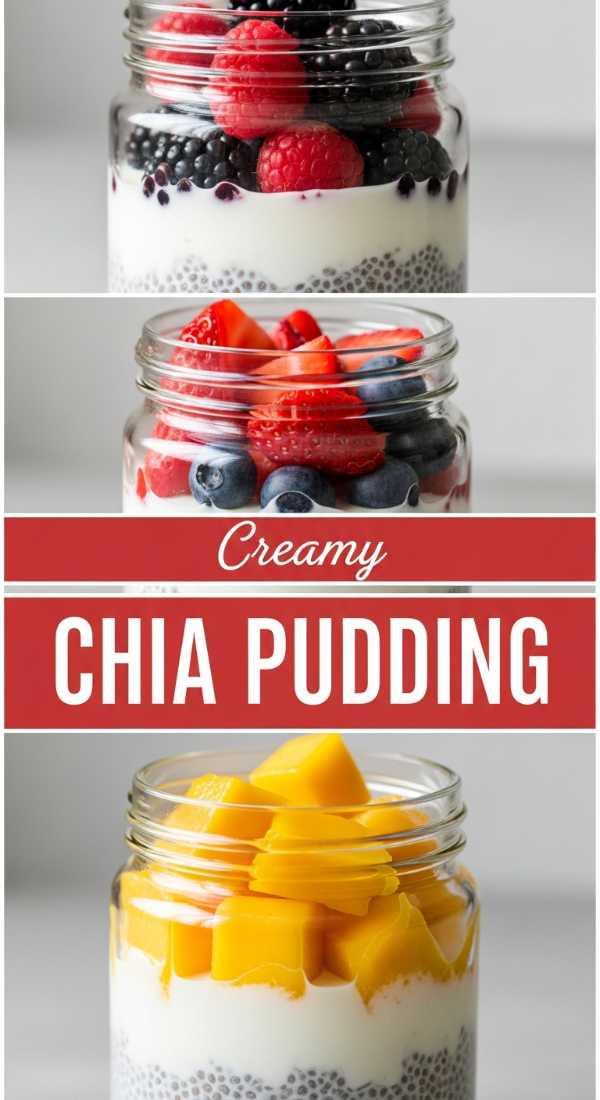 Creamy Chia Seed Pudding with Yogurt