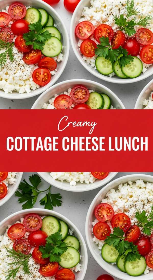 Creamy Cottage Cheese Lunch Ideas for Work