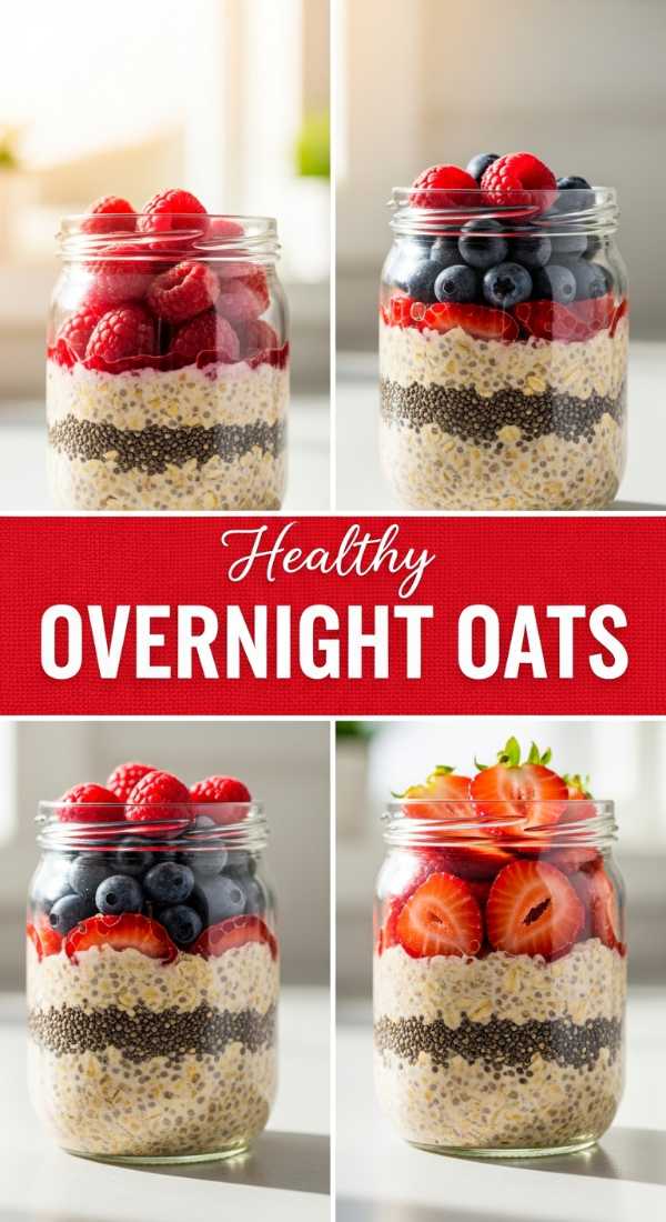 Creamy Overnight Oats Recipe for Weight Loss