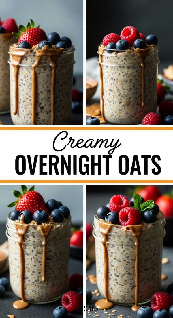 Creamy Overnight Oats Recipes for Busy Mornings