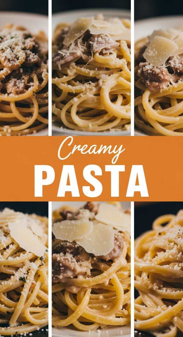 Creamy Pasta Recipes for Comfort Food
