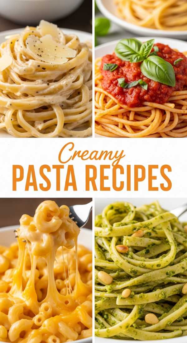 Creamy Pasta Recipes for Italian Lovers