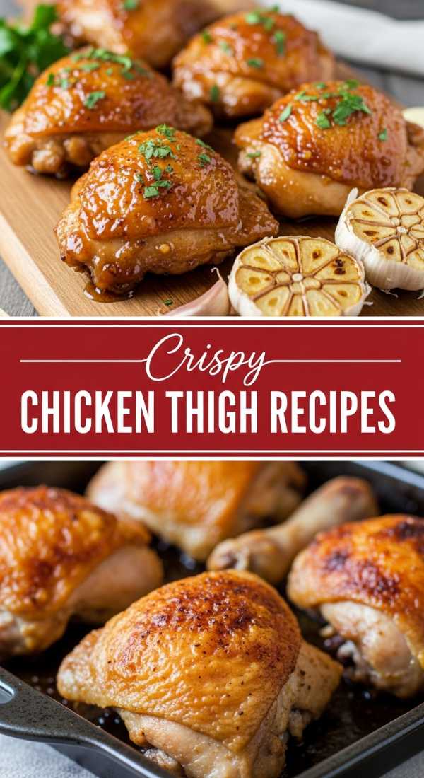 Crispy Chicken Thigh Recipes for Maximum Flavor