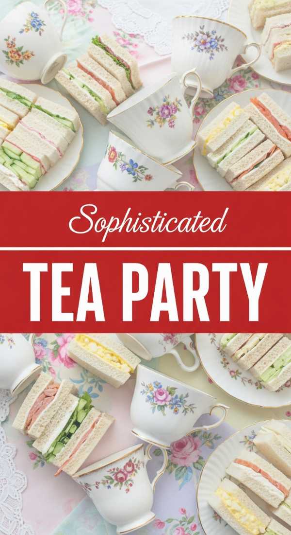 Delicate Tea Party Decor and Settings