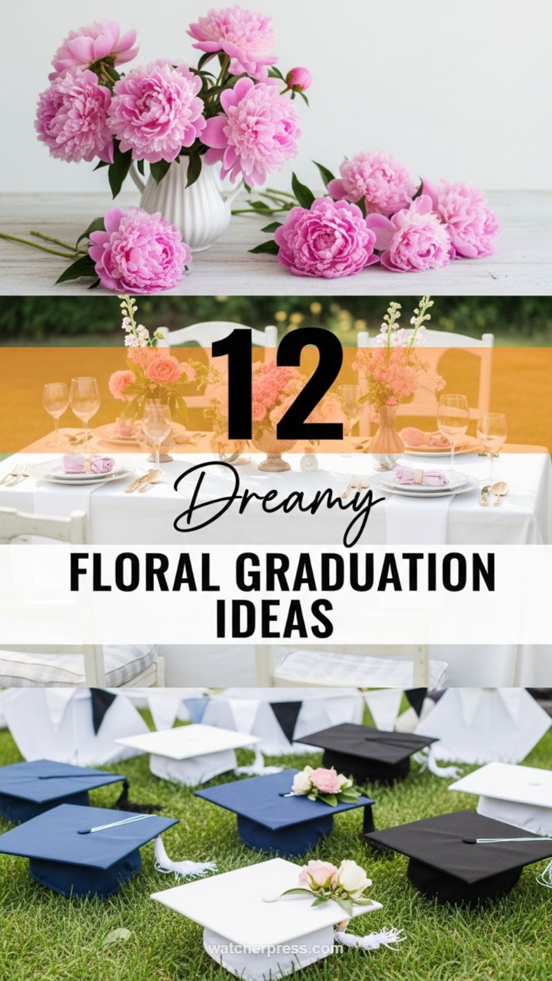 Dreamy Floral Graduation Tablescape