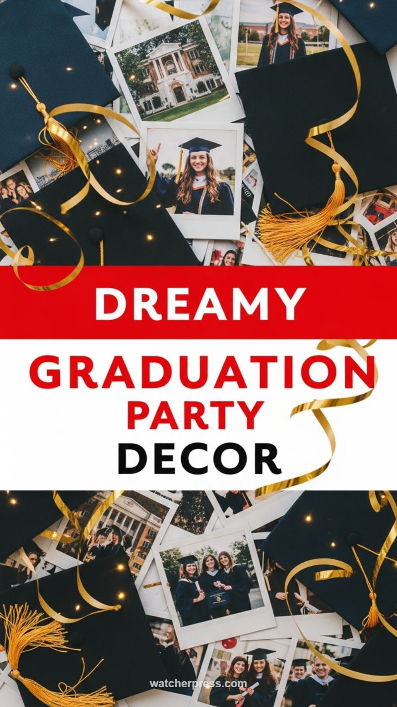 Dreamy Graduation Party Decor