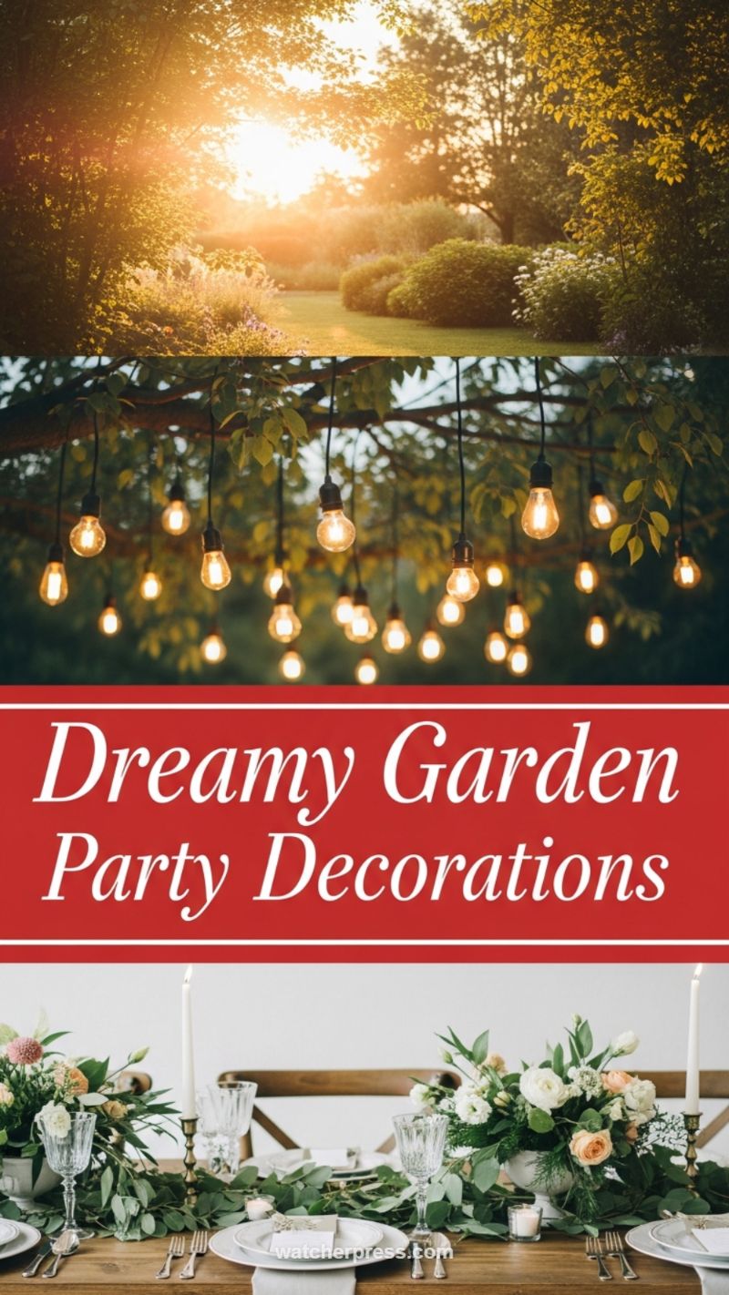 Dreamy Sunset Garden Gala